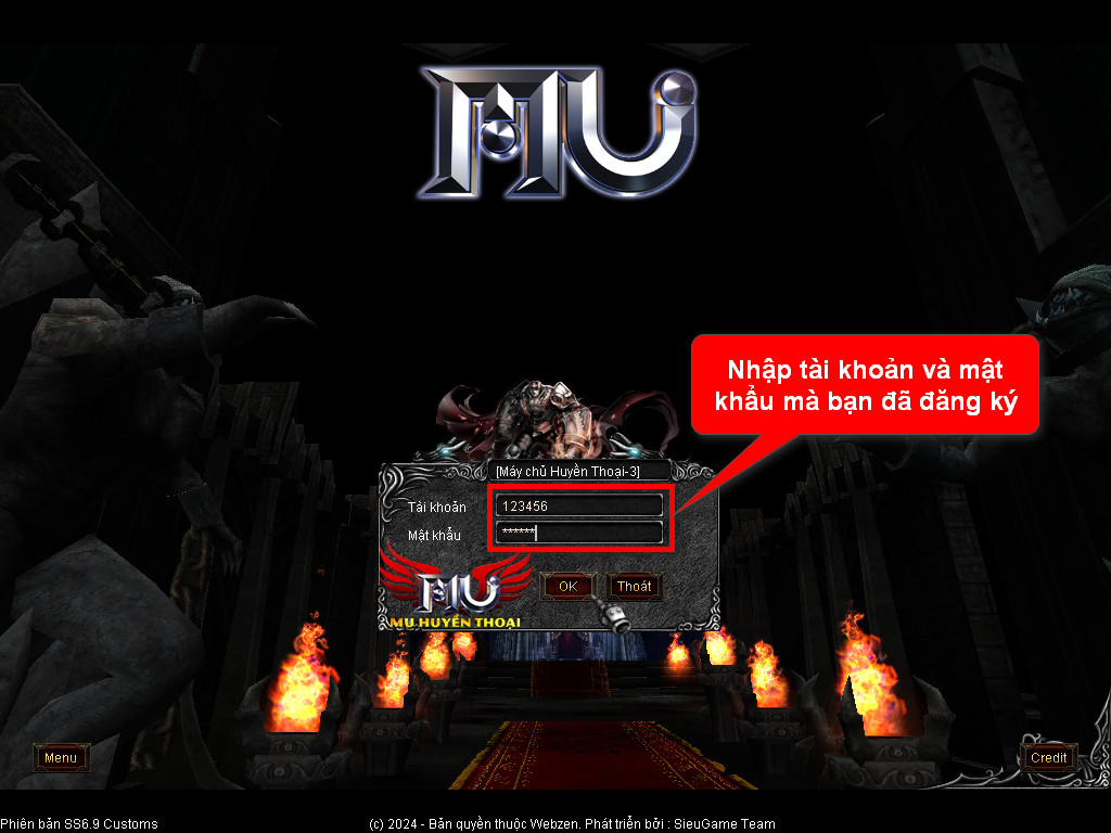 Chức năng chính của Game MU Thiên Tử