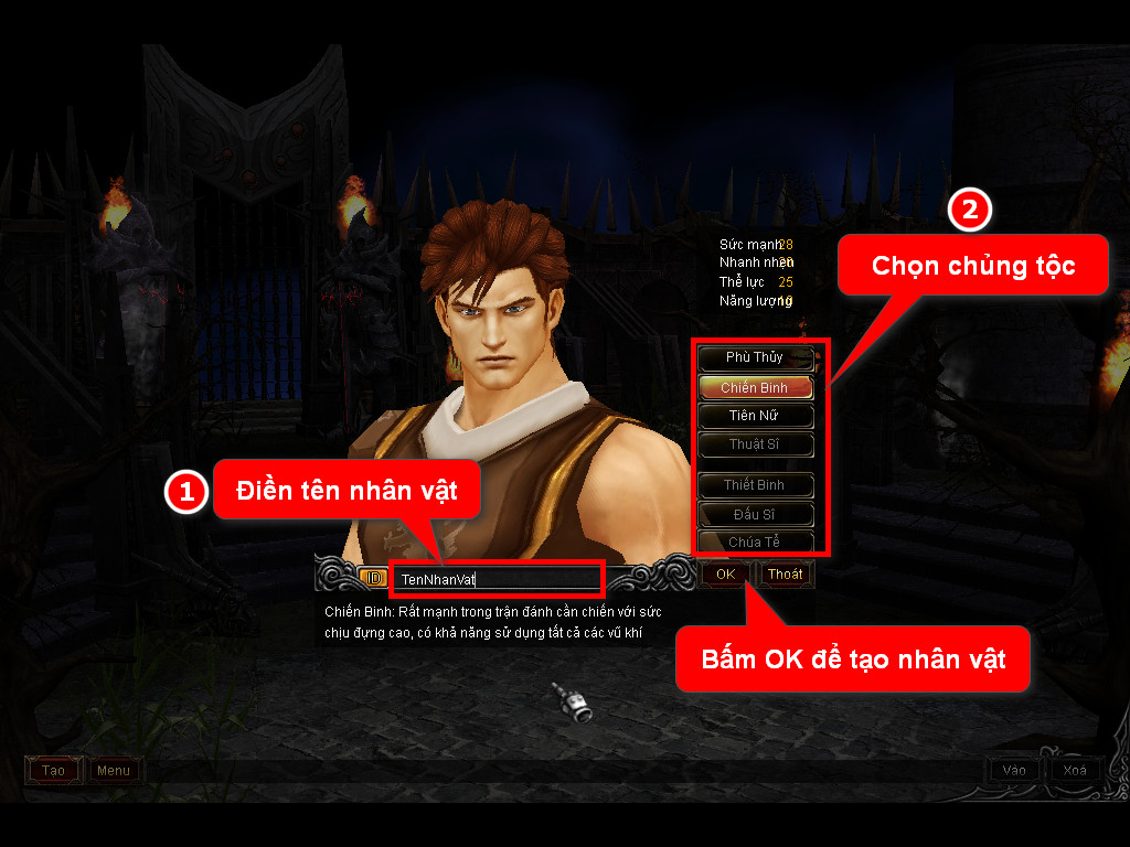 Chức năng chính của Game MU Thiên Tử