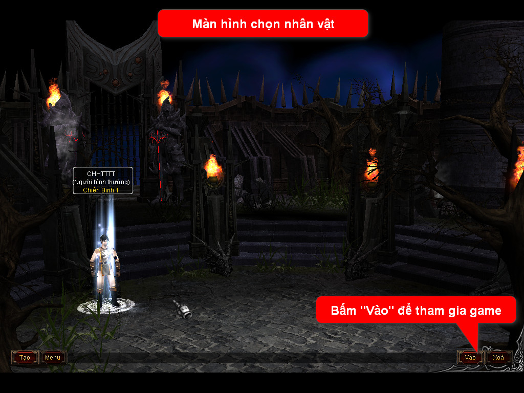 Chức năng chính của Game MU Thiên Tử